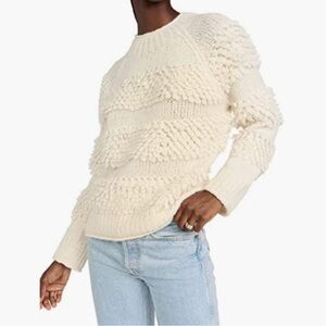 Faherty Polly Sweater Baby Alpaca Blend large